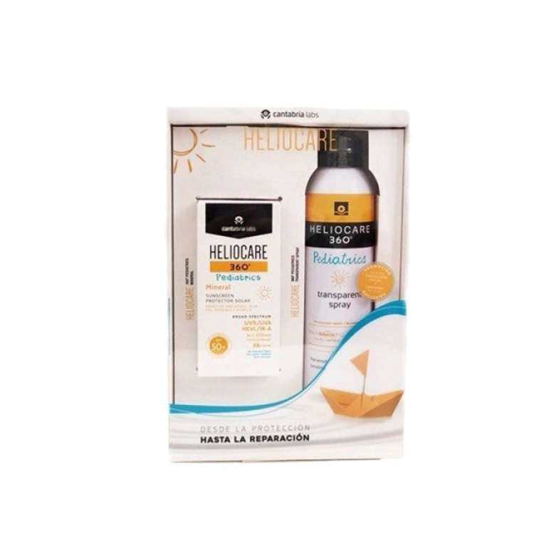 IFC HELIOCARE PACK PEDIAT ATOP SPRAY+MINERAL